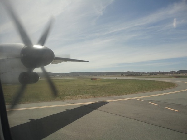 Dash 8 Wing View