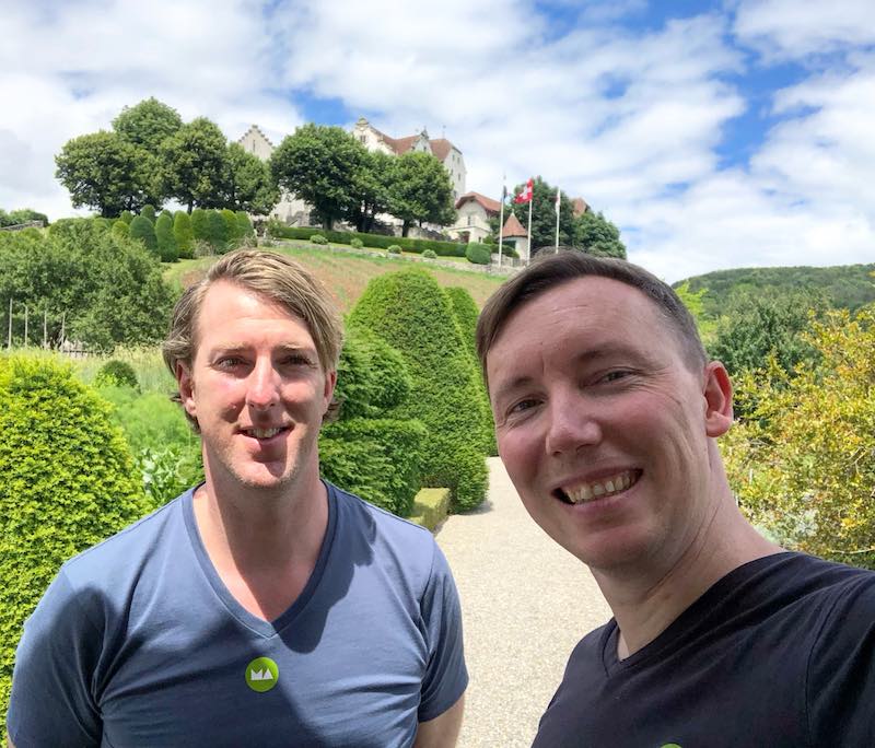 Carl and Thom Wildegg Castle Switzerland