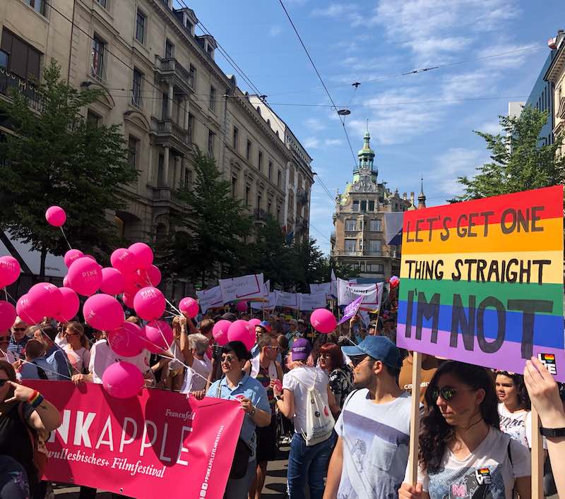 Zurich Pride Im not Straight
