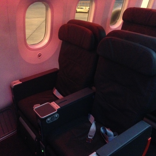 Jetstar 787 Business Class Seat