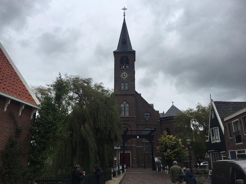 Church in Volendam The Netherlands