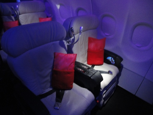 Virgin America A320 First Class