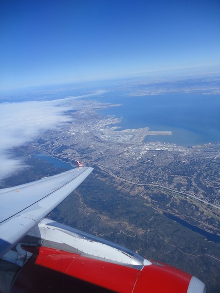 Virgin America San Fransisco Airport Departure