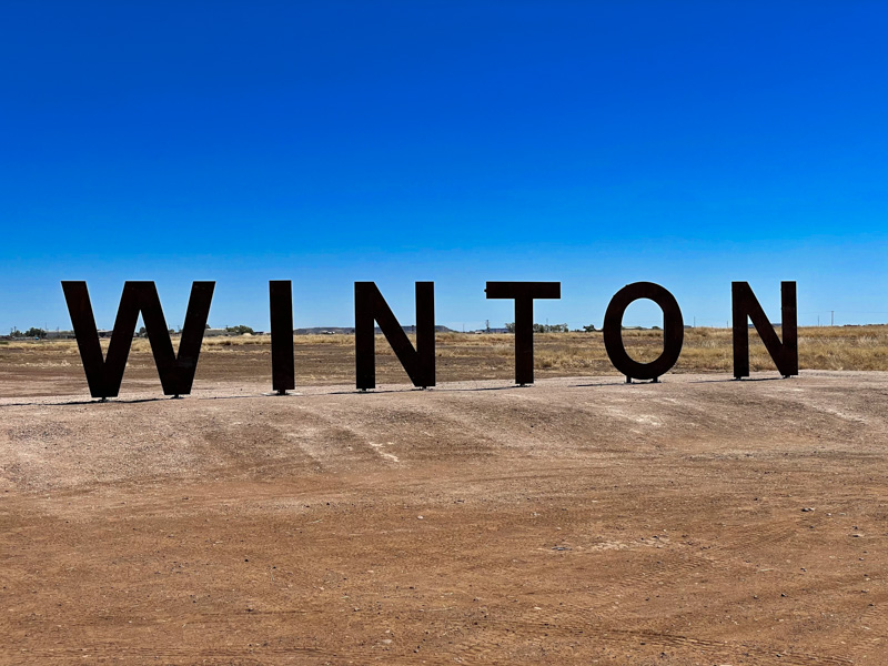 Winton Sign