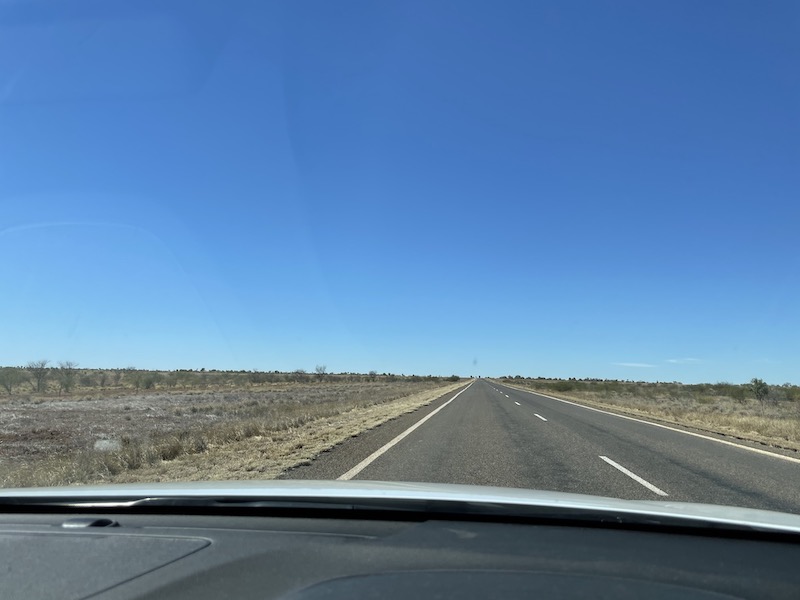 Julia Creek Outback Road