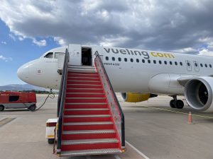 Vueling Airbus A320 Aircraft at Granada