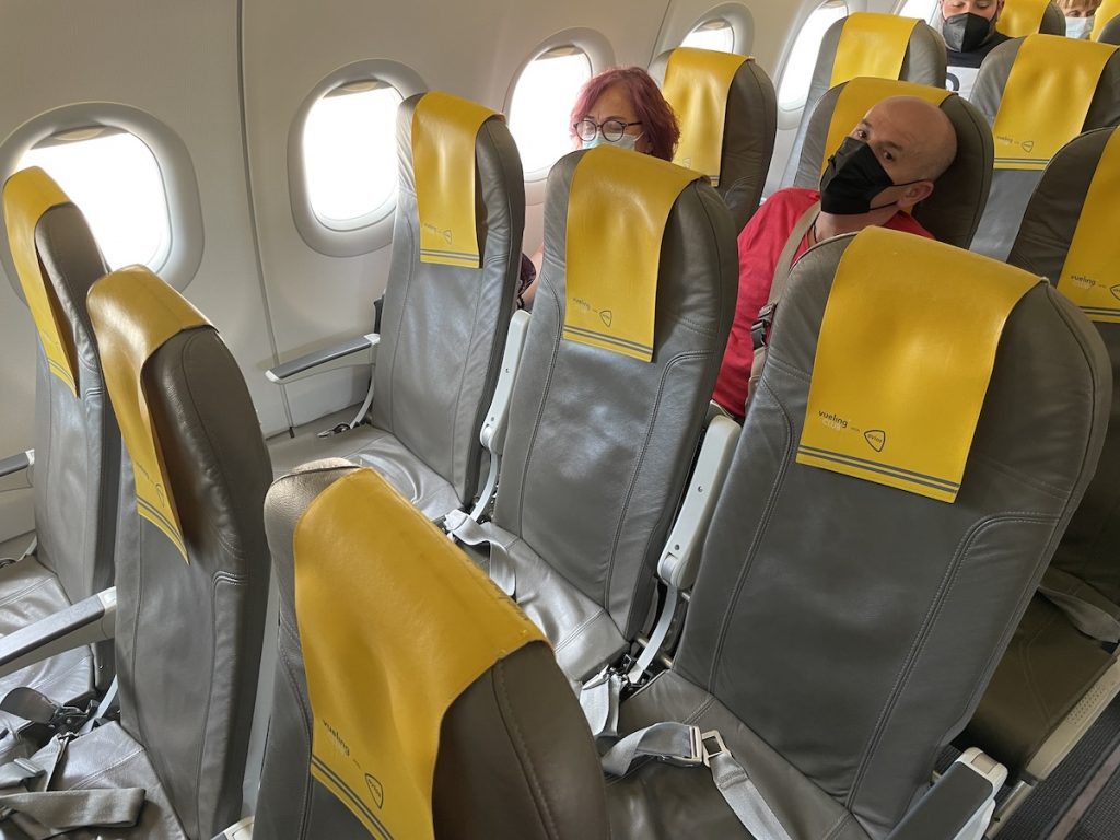 Vueling Airbus A320 Economy Class Seating
