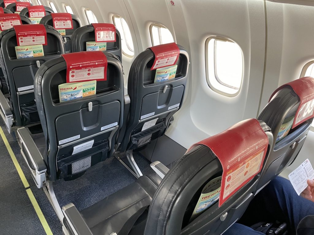 Air Nostrum ATR 72-600 Economy Cabin